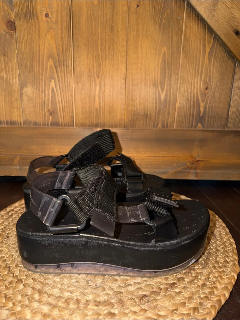 Melissa X Rider Papete Platform Sandals size 8